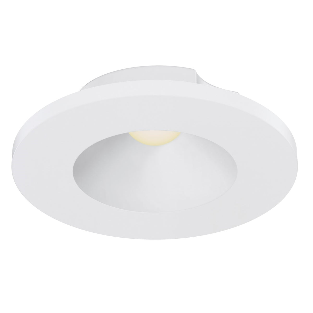 Maxim Lighting Snug 1 Light 1.25" Utility Items/3000K, White/White