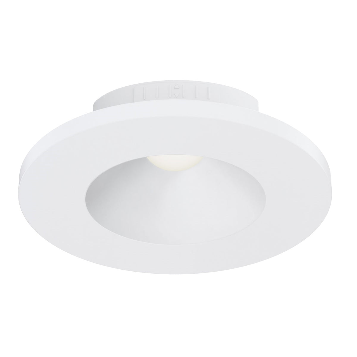 Maxim Lighting Snug 1 Light 1.25" Utility Items, White/White