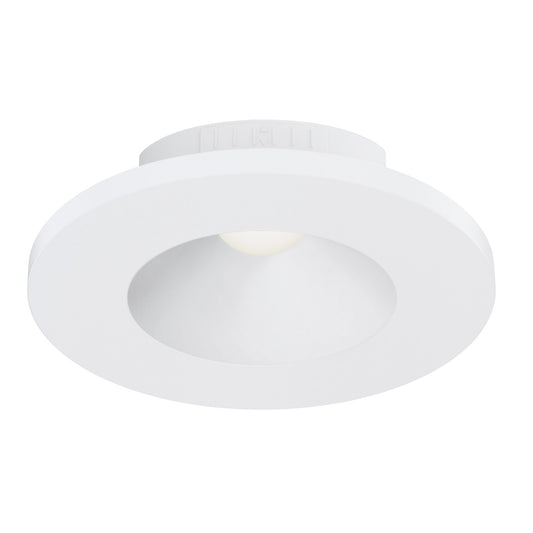 Maxim Lighting Snug 1 Light 1.25" Utility Items, White/White
