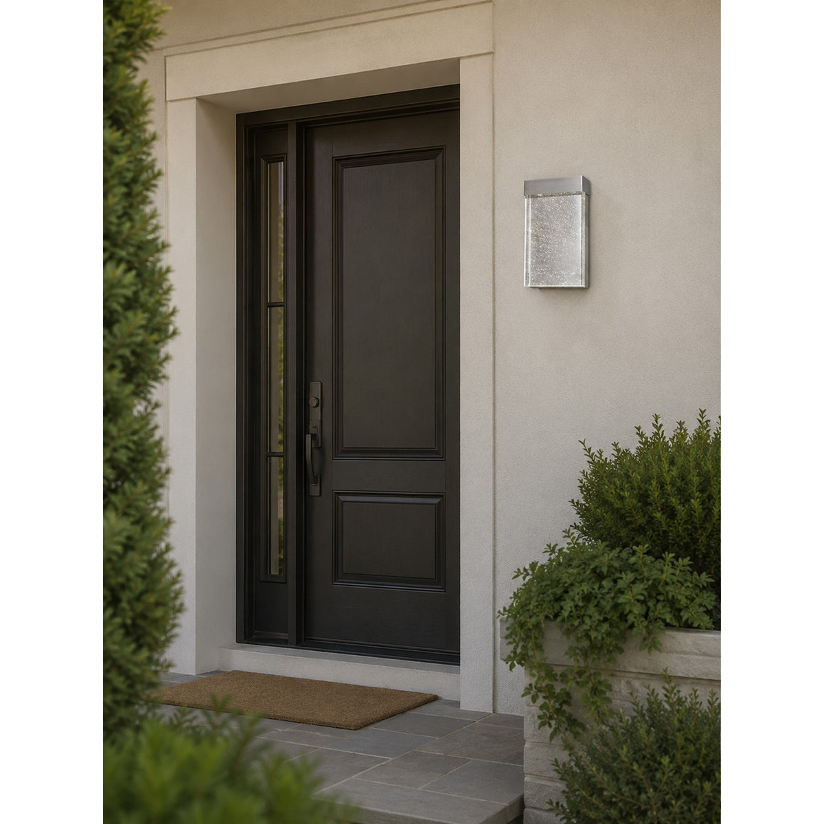 Maxim Lighting Moda LED Outdoor Wall Sconce, Stainless Steel
