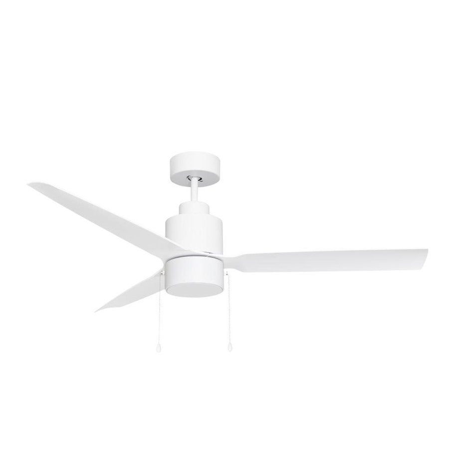Maxim Lighting Falcon Pull 1 Light Indoor Ceiling Fan, Matte White - 88707MW