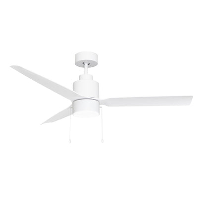 Maxim Lighting Falcon Pull 1 Light Indoor Ceiling Fan, Matte White