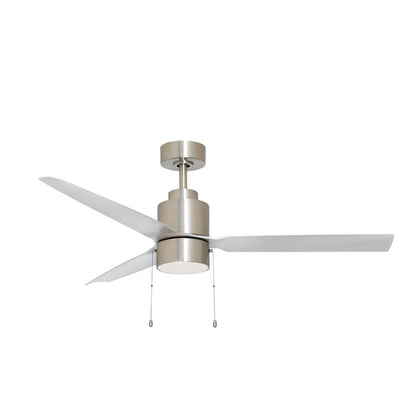 Maxim Lighting Falcon Pull 1 Light Indoor Ceiling Fan, Satin Nickel