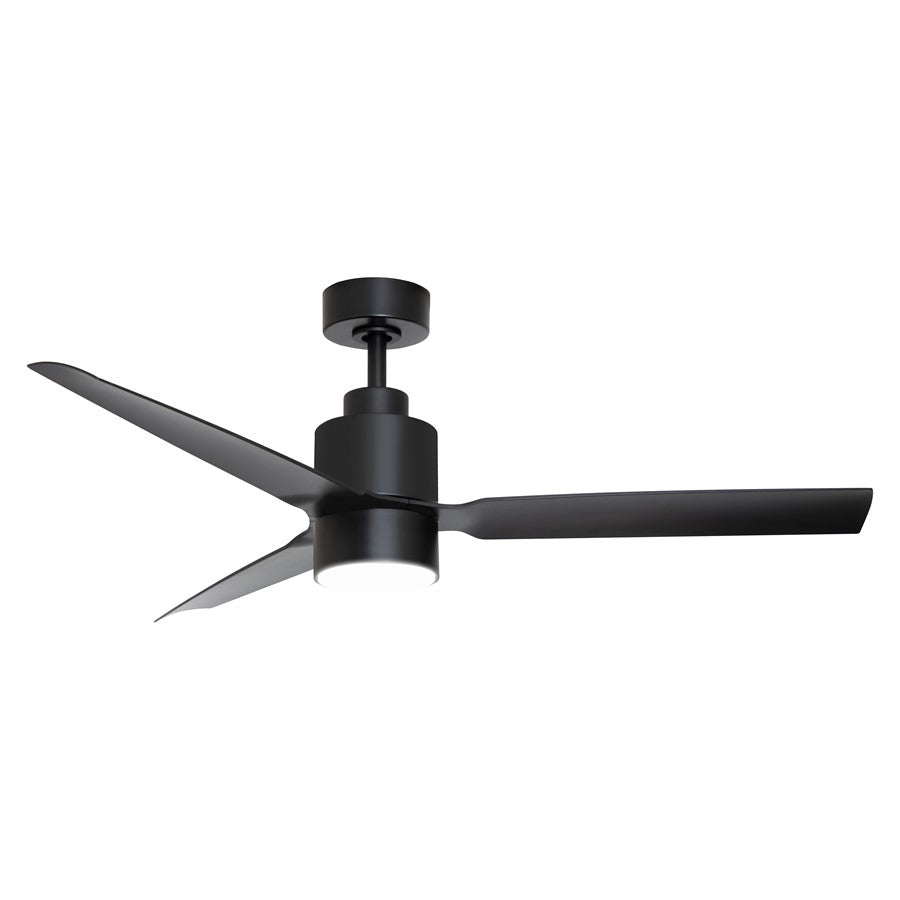 Maxim Lighting Falcon 1 Light Indoor Ceiling Fan, Black