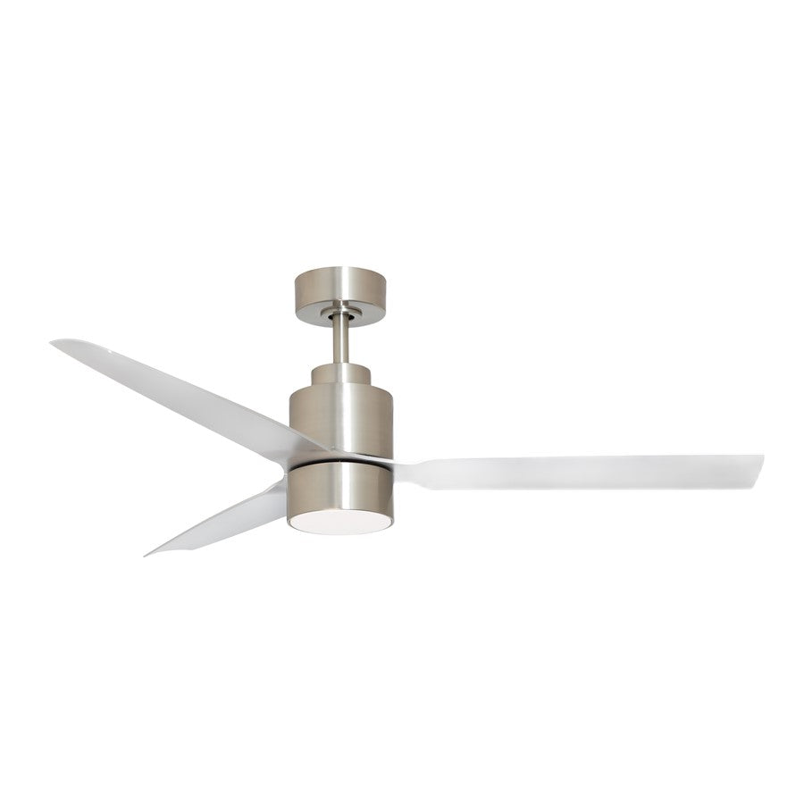 Maxim Lighting Falcon Wet 1 Light Indoor Ceiling Fan, Satin Nickel - 88717SN
