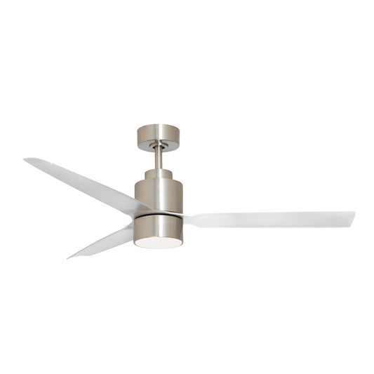 Maxim Lighting Falcon Wet 1 Light Indoor Ceiling Fan, Satin Nickel - 88717SN