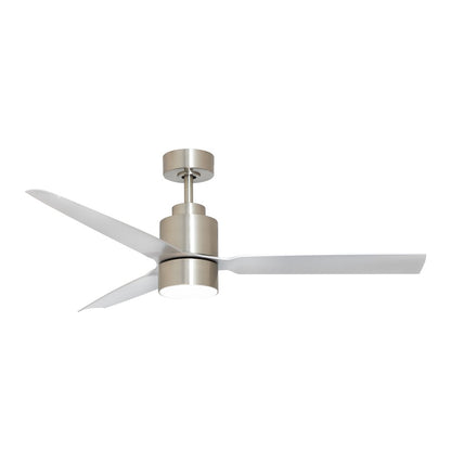 Maxim Lighting Falcon Wet 1 Light Indoor Ceiling Fan, Satin Nickel