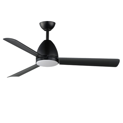 Maxim Lighting Seaborne 1 Light 15" Outdoor Ceiling Fan, Black
