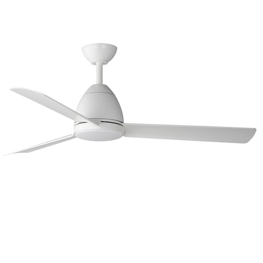 Maxim Lighting Seaborne 1 Light 15" Outdoor Ceiling Fan, Matte White