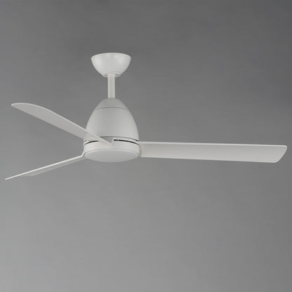 Maxim Lighting Seaborne 1 Light 15" Outdoor Ceiling Fan, Matte White