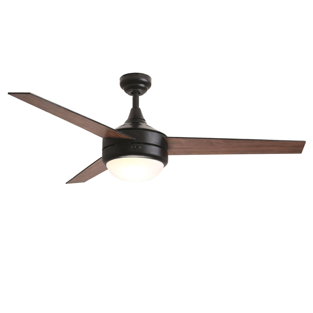 Maxim Lighting Trio 2 Light 17.5" Indoor Ceiling Fan, Black