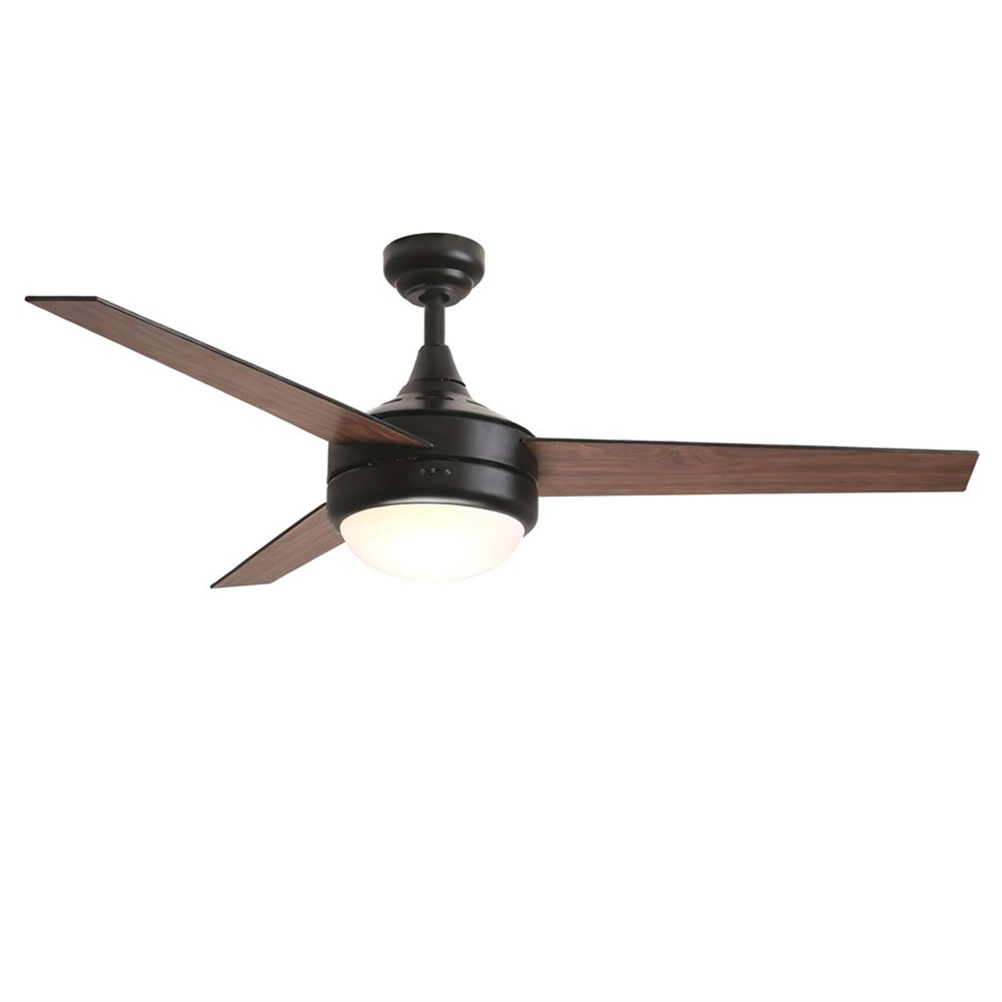 Maxim Lighting Trio 2 Light 17.5" Indoor Ceiling Fan, Black