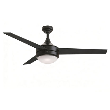 Maxim Lighting Trio 2 Light 17.5" Indoor Ceiling Fan, Black