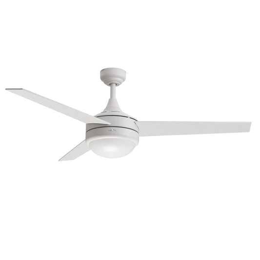 Maxim Lighting Trio 2 Light 17.5" Indoor Ceiling Fan, Matte White
