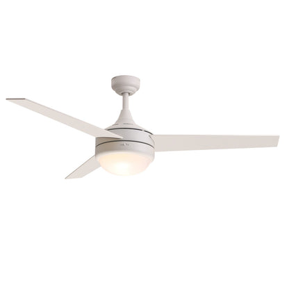 Maxim Lighting Trio 2 Light 17.5" Indoor Ceiling Fan, Matte White