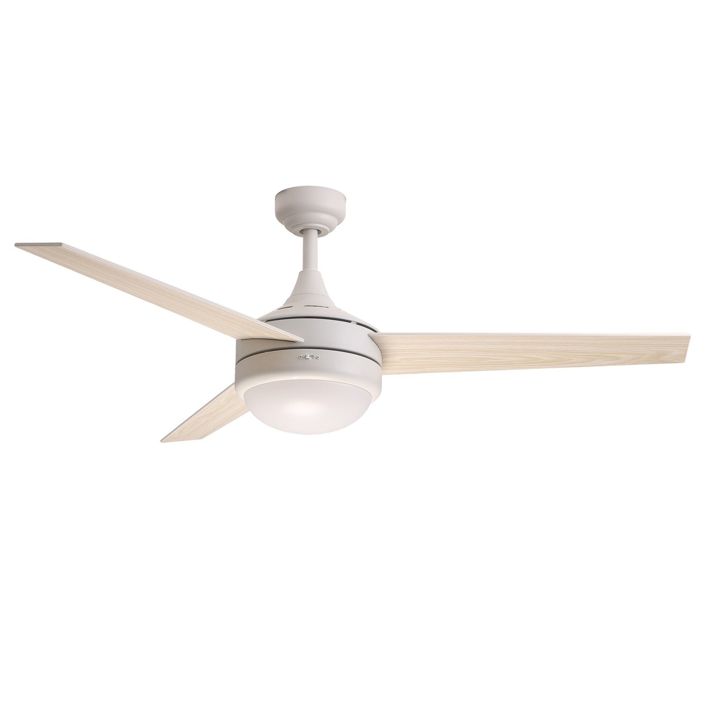 Maxim Lighting Trio 2 Light 17.5" Indoor Ceiling Fan, Matte White