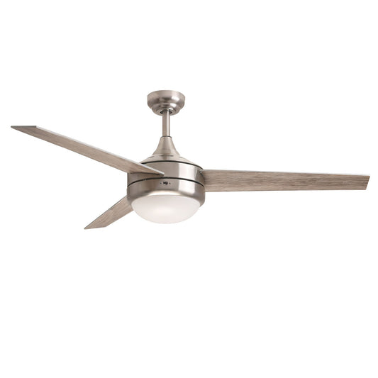 Maxim Lighting Trio 2 Light 17.5" Indoor Ceiling Fan, Satin Nickel