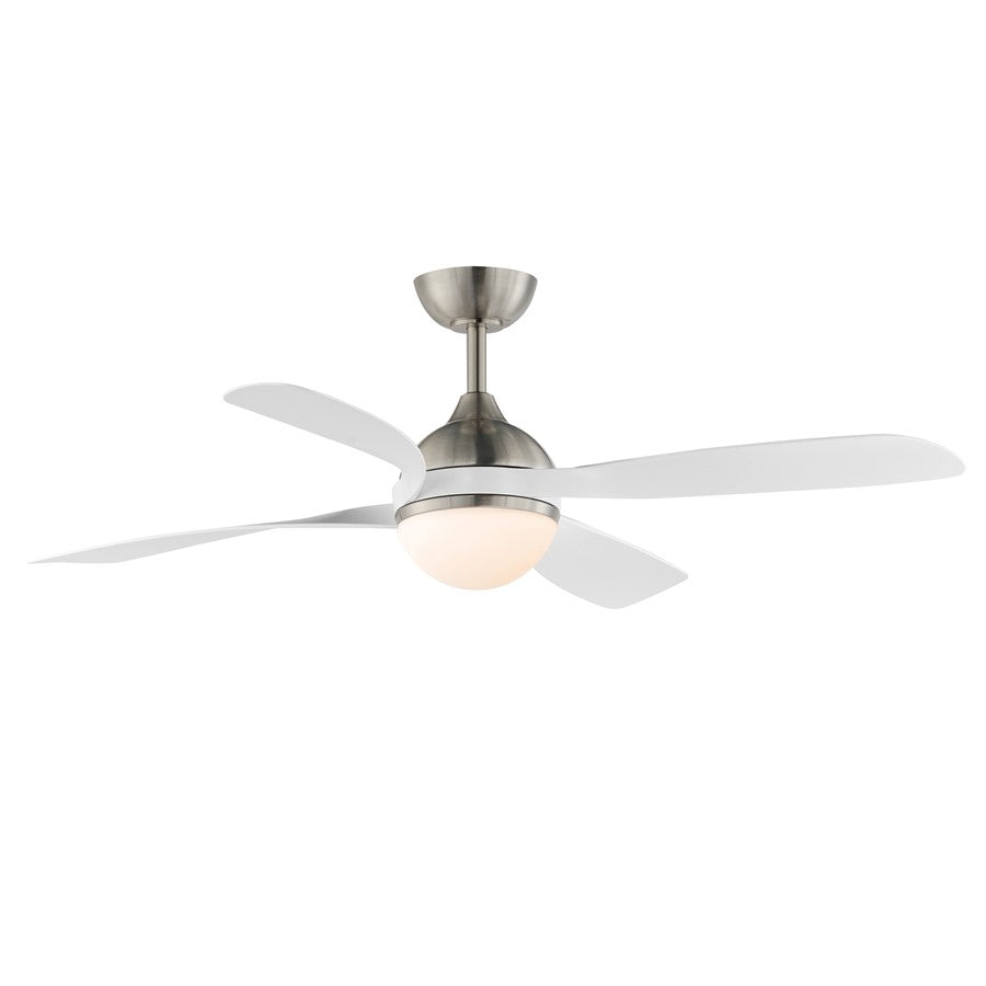 Maxim Lighting Bola 1 Light Indoor Ceiling Fan, Satin Nickel - 88811SN