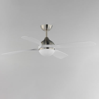 Maxim Lighting Bola 1 Light Indoor Ceiling Fan, Satin Nickel