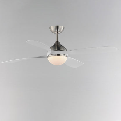 Maxim Lighting Bola 1 Light Indoor Ceiling Fan, Satin Nickel