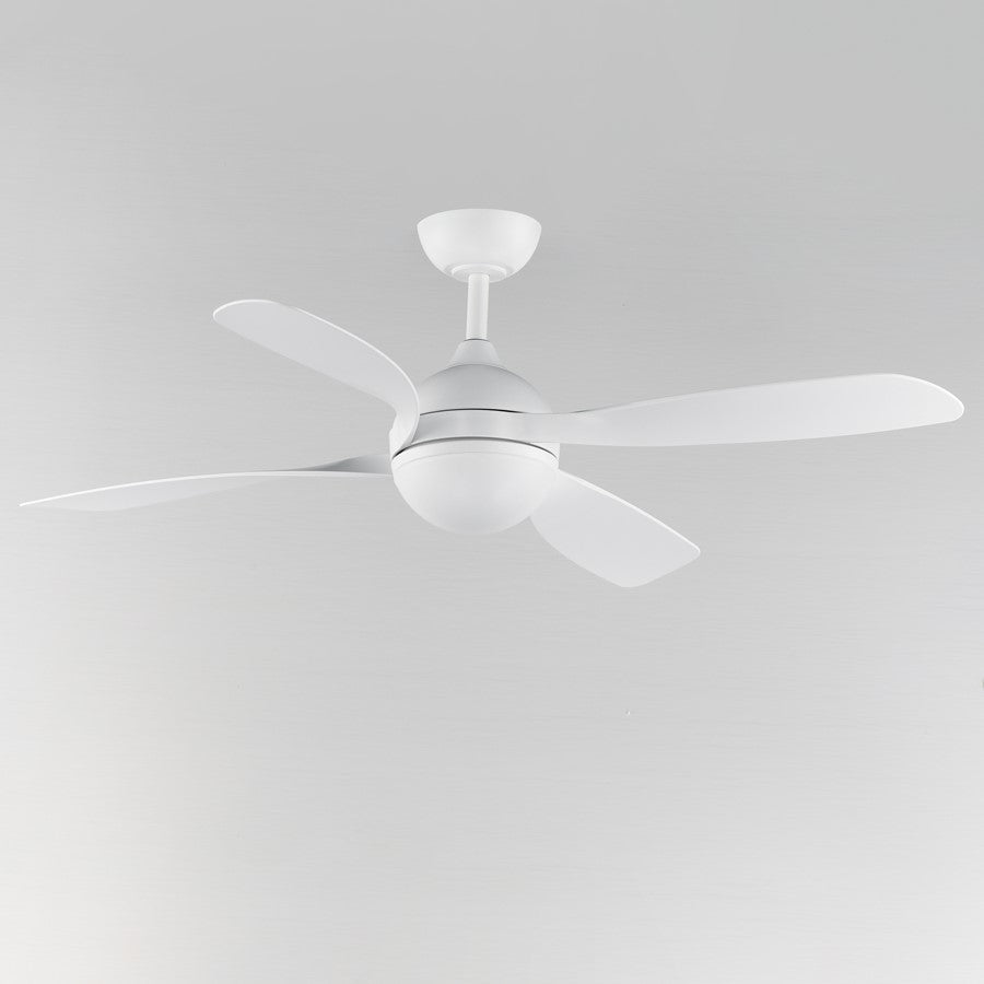 Maxim Lighting Bola 1 Light Indoor Ceiling Fan, White