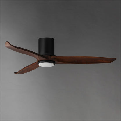 Maxim Lighting Woodwind 1Lt 10.5" Indoor Ceiling Fan, Black/White