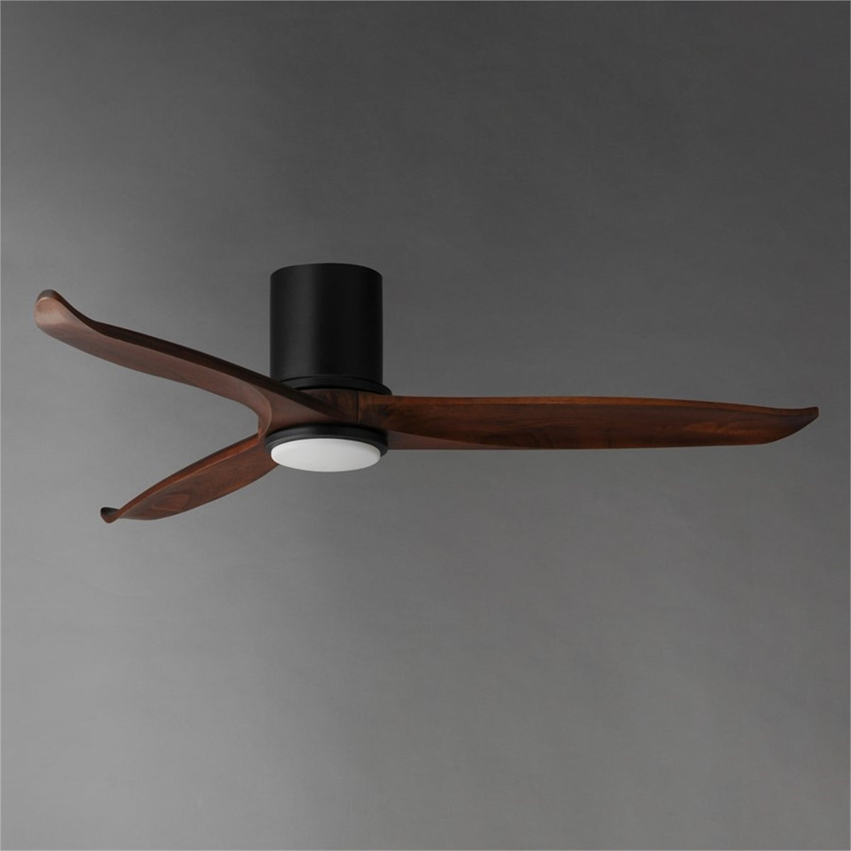 Maxim Lighting Woodwind 1Lt 10.5" Indoor Ceiling Fan, Black/White