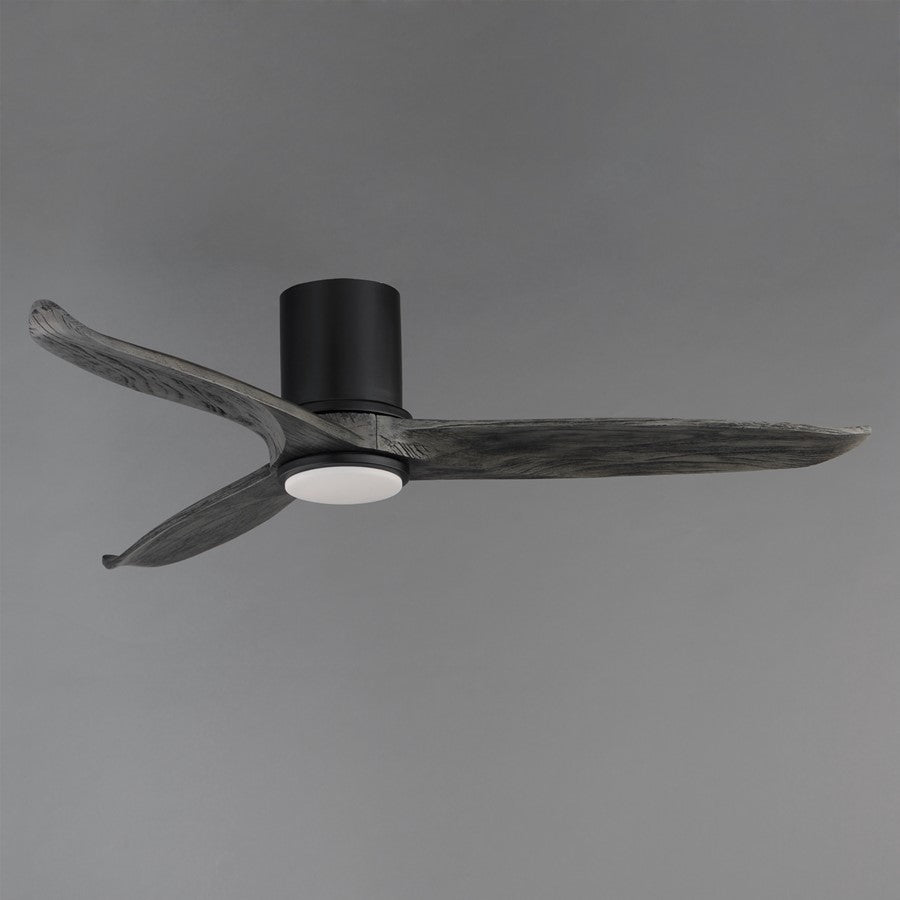 Maxim Lighting Woodwind 1Lt 10.5" Ceiling Fan, Blk/Grey/Wht