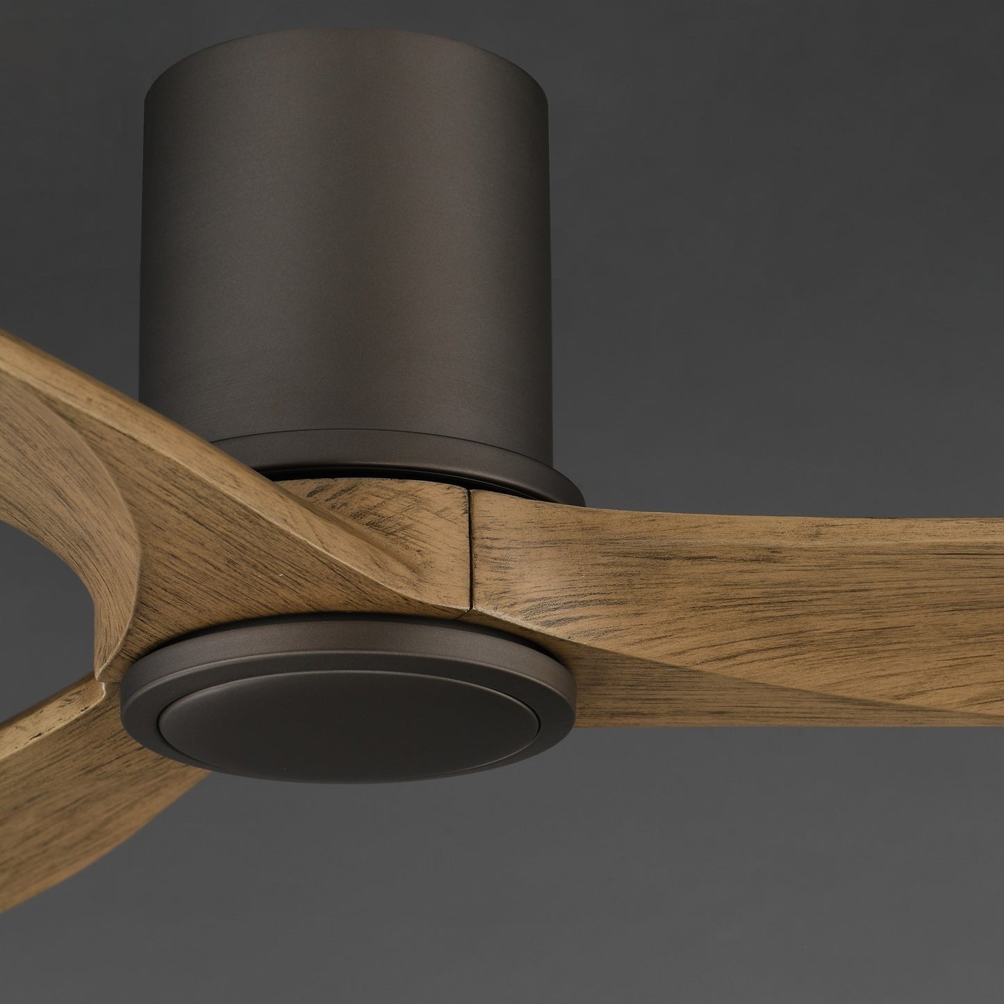 Maxim Lighting Woodwind 1Lt 10.5" Ceiling Fan, Charcoal Bronze/Wht