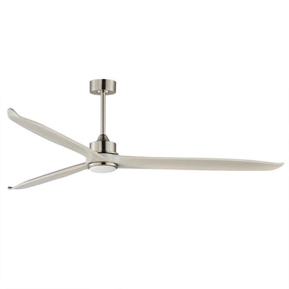 Maxim Lighting Woodwind 1Lt 80" Indoor Ceiling Fan, Satin Nickel - 88834SNWWT