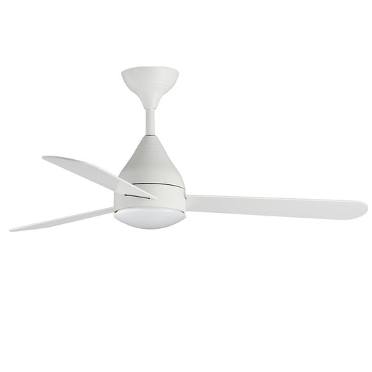 Maxim Lighting Selene 1 Light 52" 3 Blade Fan, LED Light Kit, White