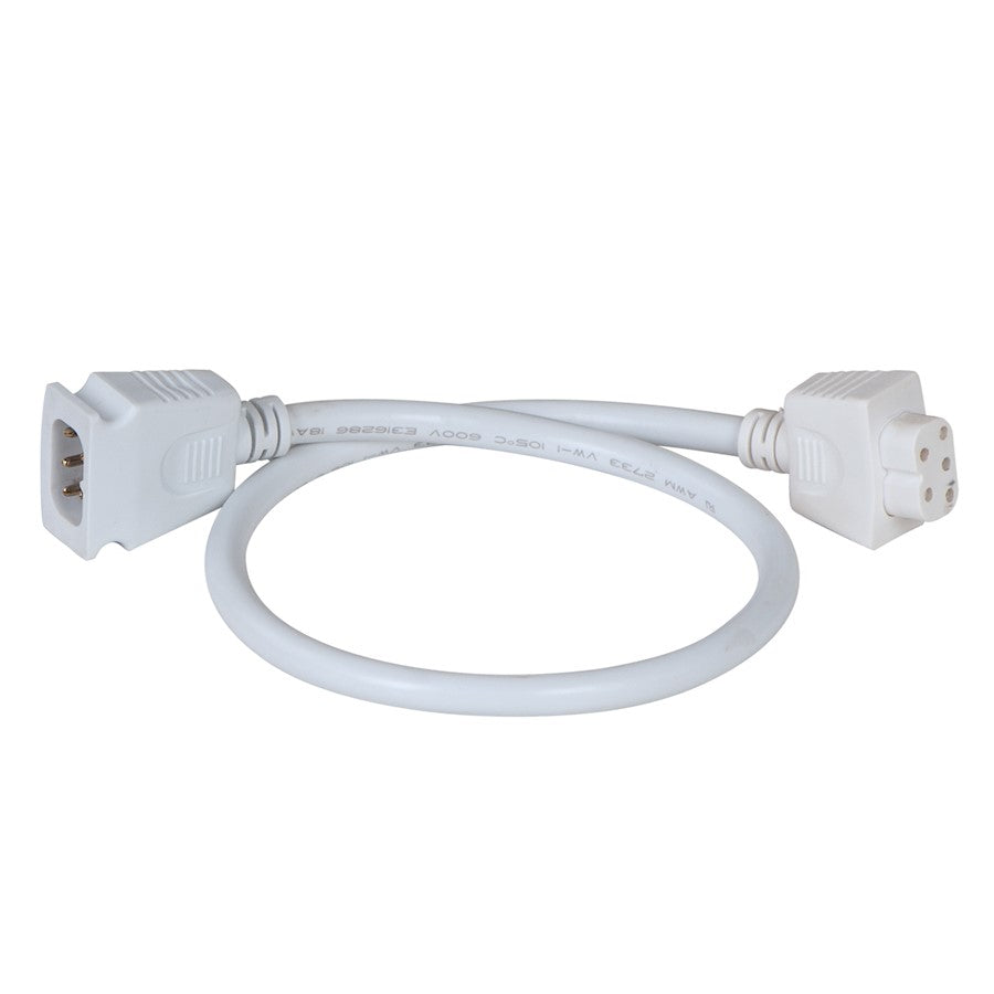 Maxim Lighting CounterMax Slim 18" Interlink Cord, White