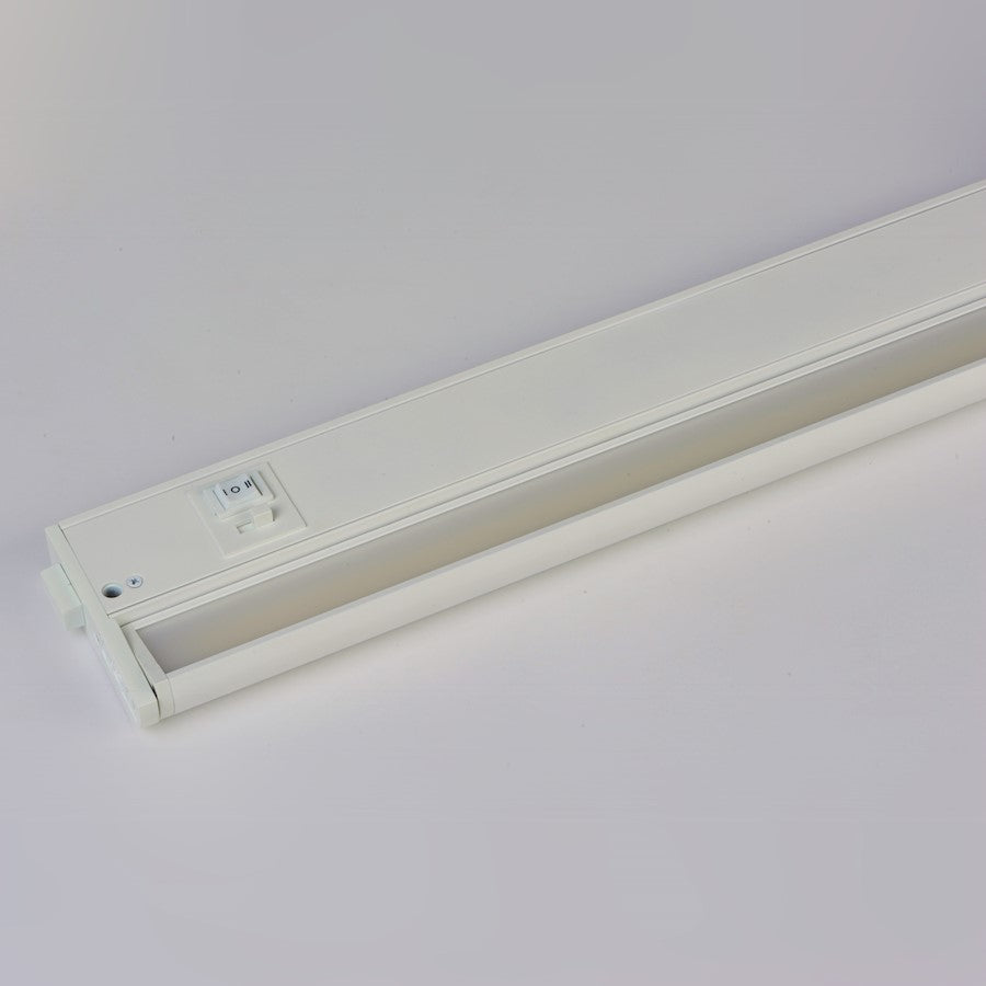 Maxim Lighting CounterMax 896 MX-L-120-3K Basic-Under Cabinet, White
