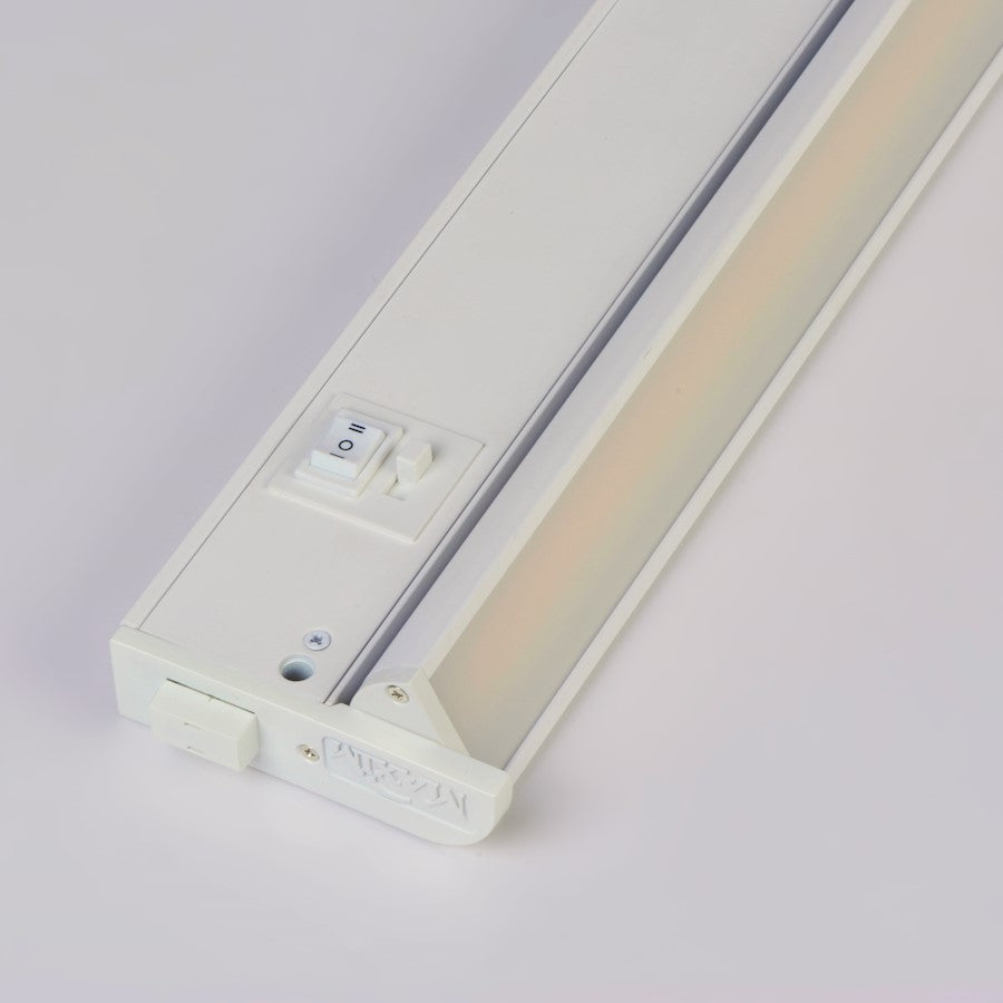 Maxim Lighting CounterMax 896 MX-L-120-3K Basic-Under Cabinet, White