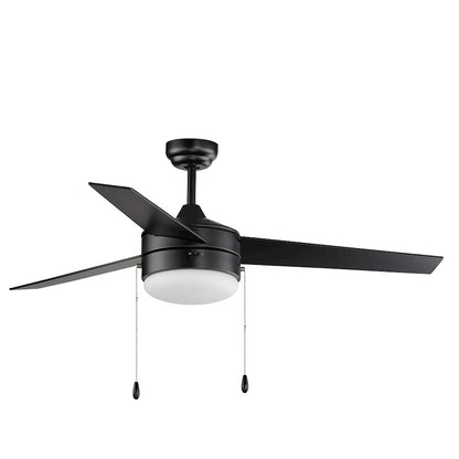 Maxim Lighting Trio 2Lt 52" 3-Bd Hugger Fan/Pull Chain