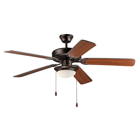 Maxim Lighting Basic-Max 52" 2-L LED Ceiling Fan Light Kit, Bronze