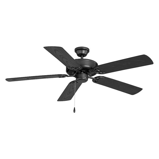 Maxim Lighting Basic-Max 52" Outdoor Ceiling Fan, Black