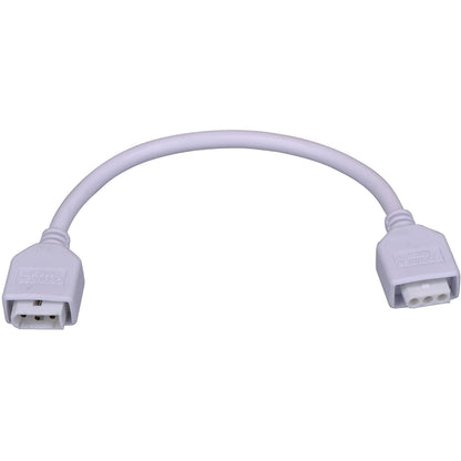 Maxim Lighting CounterMax MXInterLink5 9in Connecting Cord | White Finish | Under Cabinet Lighting Accessory | 9in L | Model 89951WT