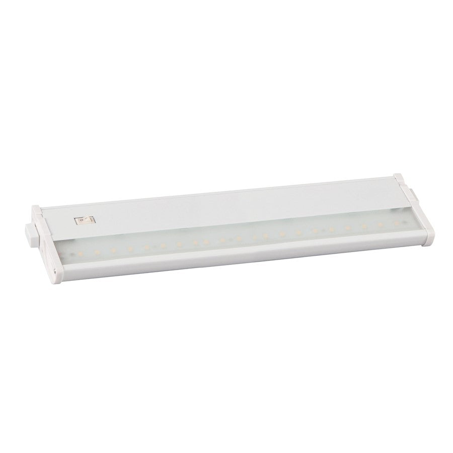 Maxim CounterMax MX L120DL 1Lt 13" 3000K LED Under Cab, WH/Clear