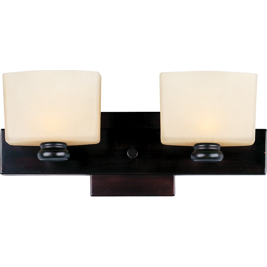 Maxim Essence 2-Light Bath Vanity Oil Rubbed Bronze