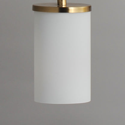 Maxim Lighting Lateral 1Lt 7" Single Pendant, Brass/White
