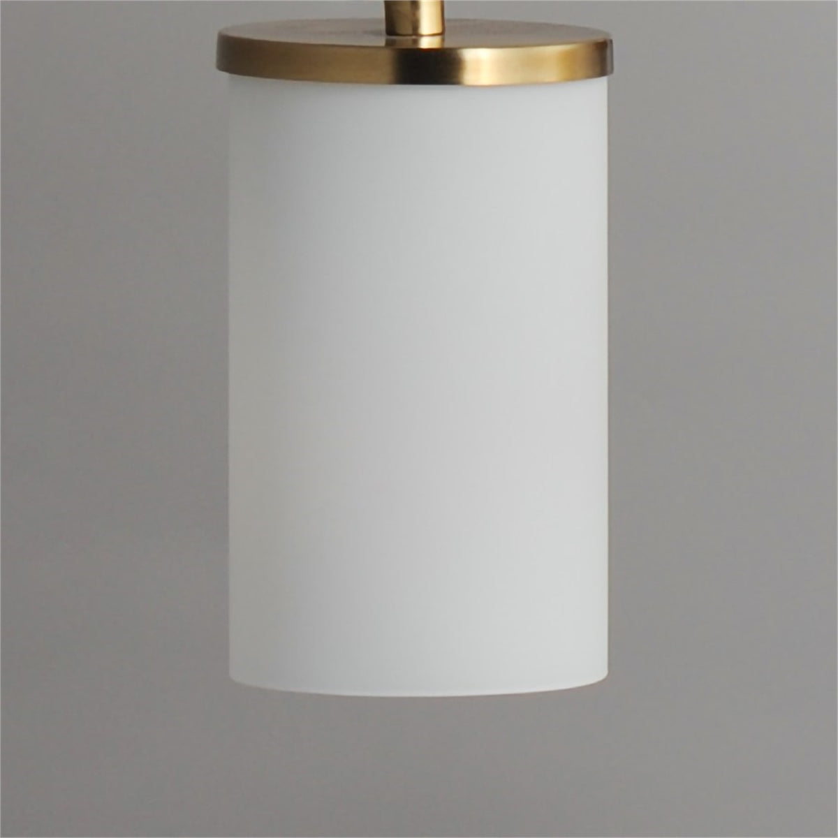 Maxim Lighting Lateral 1Lt 7" Single Pendant, Brass/White
