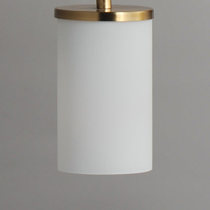 Maxim Lighting Lateral 1Lt 7" Single Pendant, Brass/White