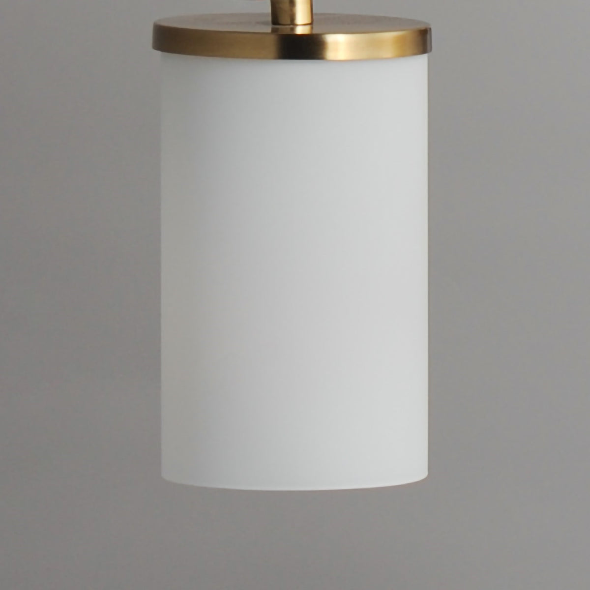 Maxim Lighting Lateral 1Lt 7" Single Pendant, Brass/White