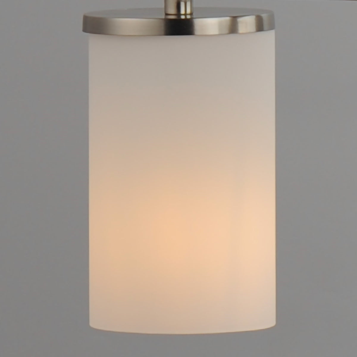 Maxim Lighting Lateral 1Lt 7" Single Pendant, Nickel/White