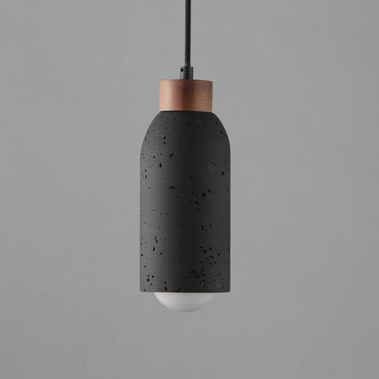 Maxim Lighting Pompeii 1 Light Single Pendant, Lava/Black
