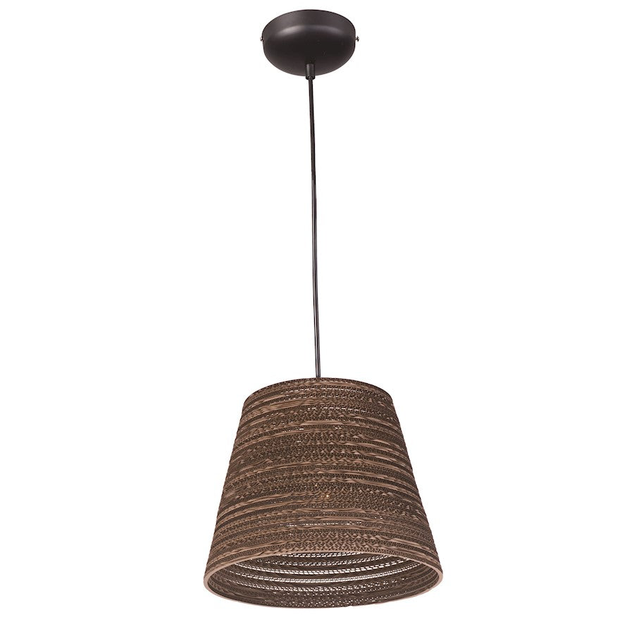 Maxim Java 1-Light Pendant, Black