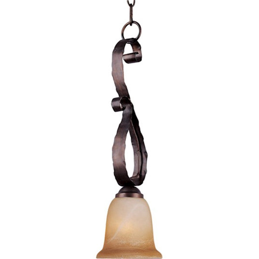 Maxim Aspen 1-Light Mini Pendant Oil Rubbed Bronze