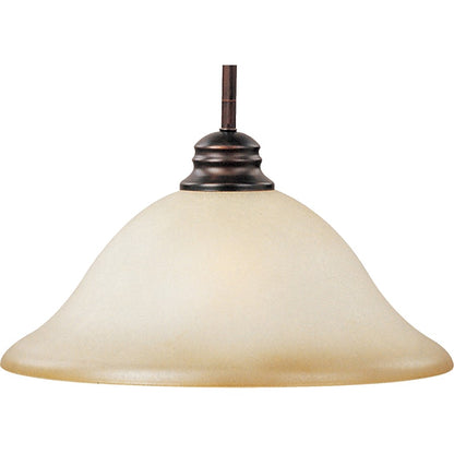 Maxim Lighting Essentials 1 Light Pendant, Oil Rubbed BZ/Wilshire