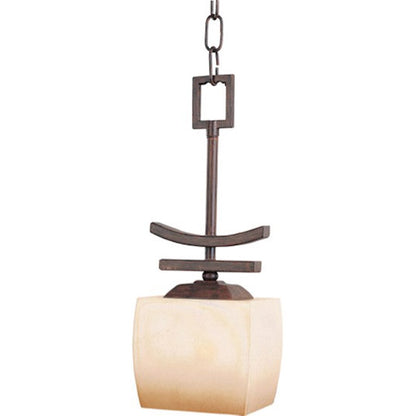 Maxim Asiana 1-Light Mini Pendant Roasted Chestnut